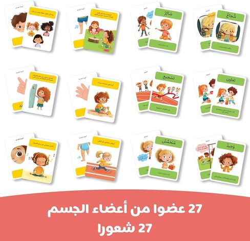 54PCS Animals Flash Cards for Toddlers 1 2 3 4 5 6 Years Old, Double Sided Cartoon Cards About Land Marine Sky Animals, Educational Learning Toy Gift for Preschool Toddler Flashcards in Saudi Arabia