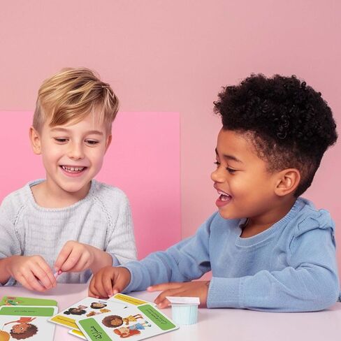 54PCS Animals Flash Cards for Toddlers 1 2 3 4 5 6 Years Old, Double Sided Cartoon Cards About Land Marine Sky Animals, Educational Learning Toy Gift for Preschool Toddler Flashcards in Saudi Arabia