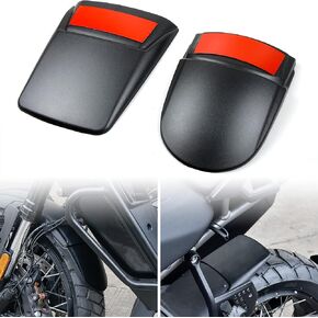 Front and Rear Mudguard Extender Kit for Pan American 1250, Motorcycle Front Rear Fender Extension Splash Guard for Harley Pan America 1250 Pan America Special 1250 2021 2022 Accessories
