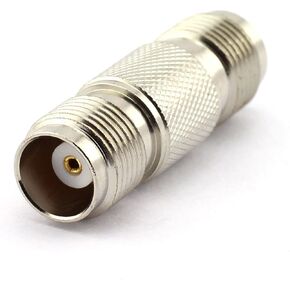 DGZZI 2-Pack TNC Female to Female RF Coaxial Adapter TNC Coax Jack Connector