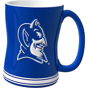 NCAA Duke Blue Devils Sculpted Relief Mug, 14-Ounce