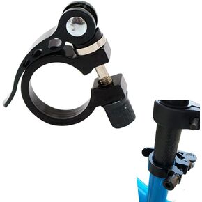 Alloy Bicycle Seat Clamp Quick Release Seat Clamp 28.6mm Bicycle Saddle Clamp for MTB and Road Bike (28.6mm)