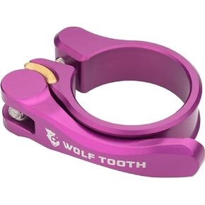 Wolf Tooth QR Quick Release Seatpost Clamp - 34.9mm, Black