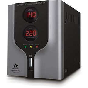 DAVR-1000 110/120 to 220/240 or 220/240 to 110/120 Step UP and Down Voltage transformer and Automatic Voltage Regulator .