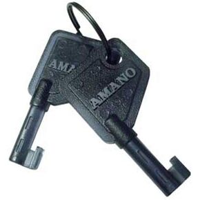 Amano Plastic Key (Set of 2) for The PIX 10/15/25/28/55/75/95 and TCX 35/45/85/88/90
