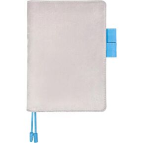 A5 Premium Fabric Cover for Refillable Notebook Planner [A5 Cover Only] (Grey)