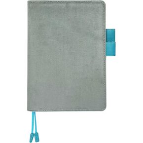 A5 Premium Fabric Cover for Refillable Notebook Planner [A5 Cover Only] (Grey)