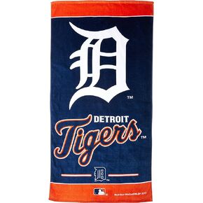 WinCraft MLB Detroit Tigers Beach Towel, Team Color, One Size