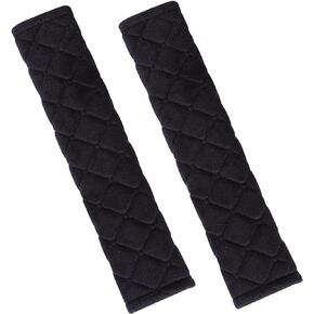 ANDALUS Soft Seat Belt Cover Pad Pack of 2, Drive Safely with Our Comfortable Seatbelt Covers, Universal Usage & Fit for All Cars, Suvs, Trucks & Backpack (Beige, 10.8 Inch)