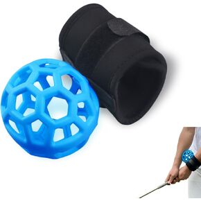 Pcmursal Golf Trainer Ball, Golf Swing Trainer Ball, Golf Wrist Trainer, Golf Swing Posture Corrector, Golf Swing Trainer for Wrist, Smart Ball Golf Training Aid for Golfer Beginner Practice