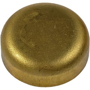 Dorman 565-014 Brass Cup Expansion Plug 7/8 In., Height 0.331 Compatible with Select Chevrolet/Pontiac Models, 10 Pack