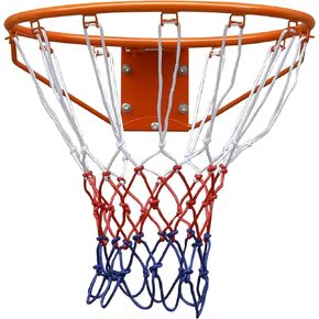 Basketball Folding Hoop, Basketball Net, Indoor/Outdoor Hanging Basketball Net, All-Weather Basketball Net, Wall Hanging 18"