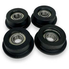 Trolley Wheels (4-Pack) Replacement for Bowflex Power Pro XTL, Motivator 1, Ultimate 1 - (4 Wheels)