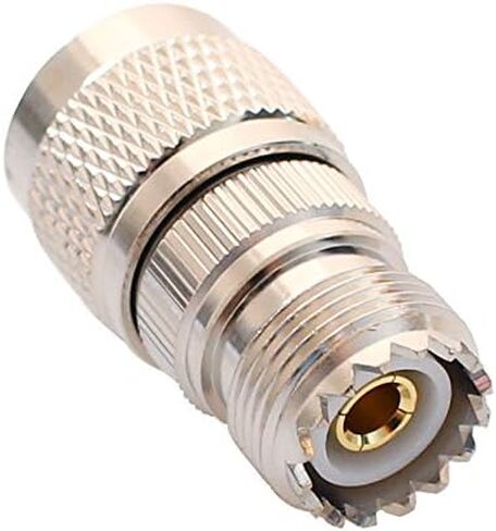 N ذكر إلى UHF أنثى حزمة 3 قطعة RF هوائي محوري اقناع محول SO-239 جاك اقناع محول SO239 موصل in Saudi Arabia