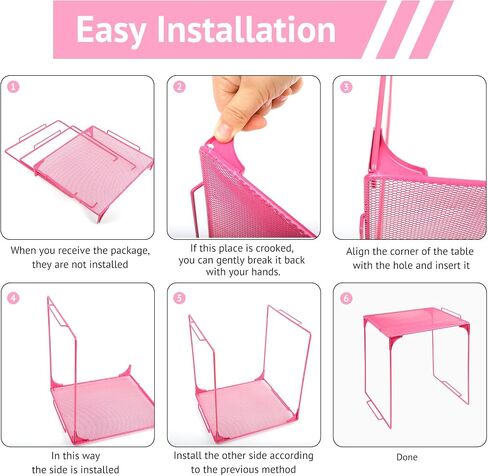 AUECOOME Locker Accessories خزانة منظم الرف وخزانة السجاد مجموعة تزيين مناسبة للمدرسة، مكتب العودة إلى أساسيات المدرسة (2، أسود أزرق) in Saudi Arabia