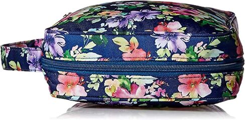 Mary Square 22334 Augusta Pink Floral Pattern 8 x 10.5 Inch Polyester Zippered Bible Cover Case with Handle in Saudi Arabia