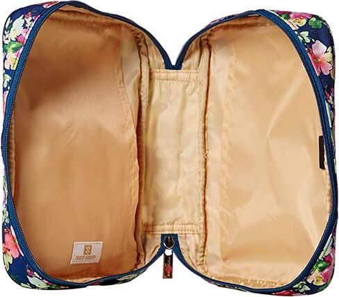 Mary Square 22334 Augusta Pink Floral Pattern 8 x 10.5 Inch Polyester Zippered Bible Cover Case with Handle in Saudi Arabia