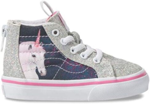 Vans SK8-HI Zip (DIGI Unicorn) أسود/أبيض حقيقي in Saudi Arabia