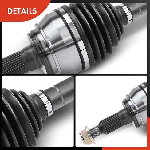 A-Premium CV Axle Shaft Assembly Compatible with Chevy Silverado 1500 07-20 Tahoe Suburban, GMC Sierra 1500 07-20 Yukon, Cadillac Escalade 07-20, 4x4 models, Front Left or Right Side in Kuwait
