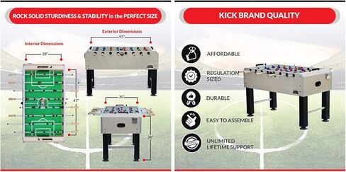KICK Gemini 55" Foosball Table in Saudi Arabia