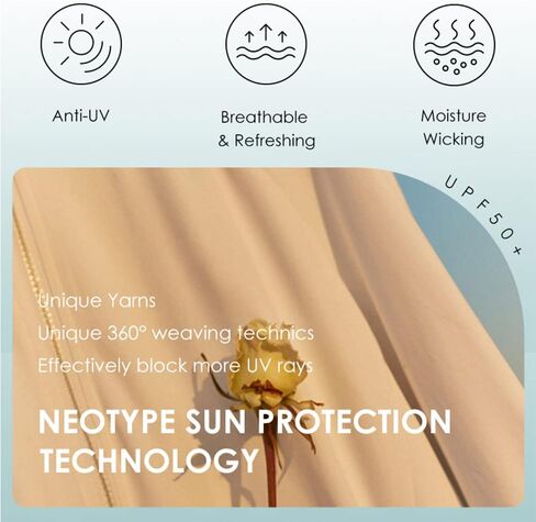 OHYOGA Men's UPF 50+ Sun Protection Hooded Jacket Long Sleeve Shirt Hiking Running Fishing Shirts Full Zip SMC3M071 in Kuwait