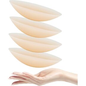 Large Nipple Cover Pasties (Breathable+Adhesive, 4 Inch) Beige