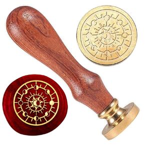 Words Thank You Wax Seal Stamp Embossed Stamp Sealing Removable 1" Brass Wax Seal Stamp Head with Wooden Handle Wedding Invitations Envelopes Gift Packing Thanksgiving Craft Decor