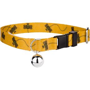 Country Brook Petz - Busy Bee Cat Collar - Critter Corner Collection with 11 Creature Themed Designs