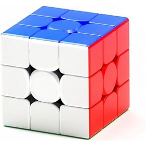 Magnetic Speed Cube 3x3, 24 MPro 55°/35° Corner-Cutting Professional Competition Level-No Logo 3D Puzzle Magic Cube Stickerless Educational Puzzle Toys for Kids Adults