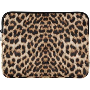 ALAZA Leopard Print Cheetah Pattern Laptop Sleeve Case 13, 13.3, 14 inch, Computer Cases for Pad Tablet, Waterproof Briefcase Bag