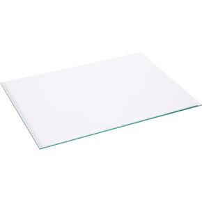 Plymor Rectangle 3mm Beveled Clear Glass, 6 inch x 8 inch