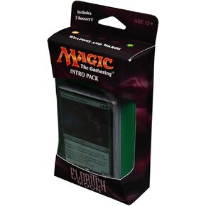 Magic the Gathering: MTG Eldritch Moon: Intro Pack/Theme Deck: Weapons and Wards (Includes 2 Booster Packs & Alternate Art Premium Rare Promo) Green/White - Ulvenwald Observer
