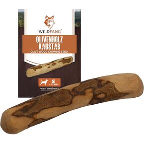 Wildfang عصا مضغ خشب الزيتون للكلاب - مضغ خشب القهوة الطبيعي للكلاب، عصا مضغ خشب الزيتون، لعبة مضغ أسنان الكلاب للتدريب، أعواد خشبية للعناية بالأسنان، لعبة عصا الكلب، لعبة خشبية - 3 × S