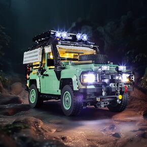 LIGHTAILING Led Lighting Kit for Lego- 10317 Classic Defender 90 Building Blocks Model - LED Light Set Compatible with Lego Model(Not Include Lego Model)