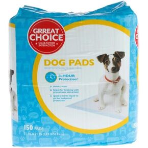 Grreat Choice Dog Pads - 150 Count