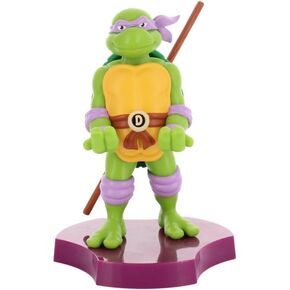 Exquisite Gaming: Holdems: TMNT - Donatello - Earbud & Phone Holder, Cable Guys, Mini Collectibles with a Twist, Teenage Mutant Ninja Turtles Figure