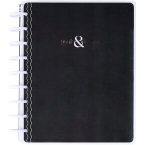 Happy Planner Undated Guided Disc-Bound Journal, 80 Pages, Classic Size, Wellness Layout, Everyday Magic Theme