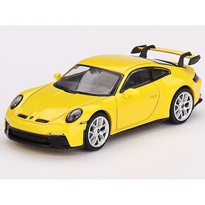 911 (992) GT3 Racing Yellow Limited Edition to 3000 Pieces Worldwide 1/64 Diecast Model Car by True Scale Miniatures MGT00565