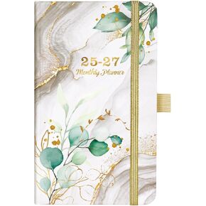 Pocket Calendar 2025-2027 - 3 Year Monthly Planner 2025-2027, January 2025 - December 2027, 6.4" x 3.8", Pocket Calendar 2025-2026 for Purse Small Size Monthly Planner