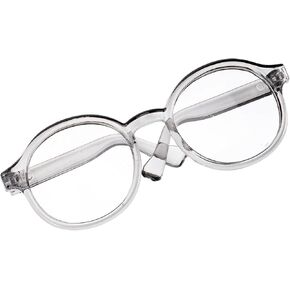 NUOBESTY Mini Doll Glasses, Doll Dress up Eyeglasses, Toy Doll Glasses for Crafts Dolls Pets Costume Cosplay
