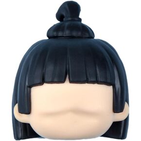 YMY No Makeup Doll Head DIY Blank GSC Face 1/12 Scale Head Doll Accessories for Ob11（Girl-White）