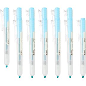 M&G Orange Highlighter, 12 Pack Retractable Highlighters Click High Lighters Highlighters No Bleeds Highliters Pens Neon Highlighters Clear View Bright Marker for Books