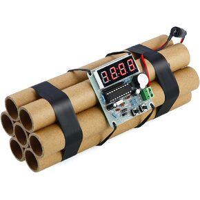 Film Props for Movie Gag Gift Joke, Prank Dynamite Kit for Kids Pretend Explosive Toy, Fake Dynamite Weapons Military Army Role Play Toy for Halloween Christmas Decorations