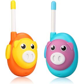 Retevis RB16 Walkie Talkies for Toddler Age 3-5, for Boys and Girls, Toys Gifts for 3 4 5 6 7 8 Year Old, Kids Walkie Talkies for Outdoor Hiking(2 PCS)