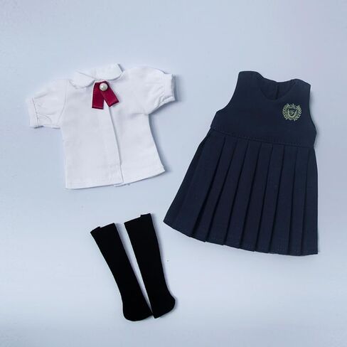 BJD Doll Clothes Shirt Vest Skirt for Blyth Ymy Licca Azones Ob24 Ob27 Doll Accessories Toys (Set3)(Only Clothes) in Saudi Arabia