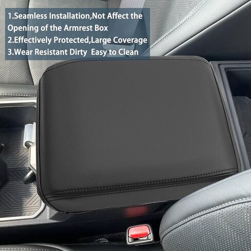 Ruiya for Macan أغطية مسند الذراع Porsche Macan Accessories مركز وحدة التحكم حامي Macan الملحقات الداخلية غطاء وحدة التحكم متوافق مع 2015-2020 2021 2022 2023 Porsche Macan(T/S/GTS) in Kuwait