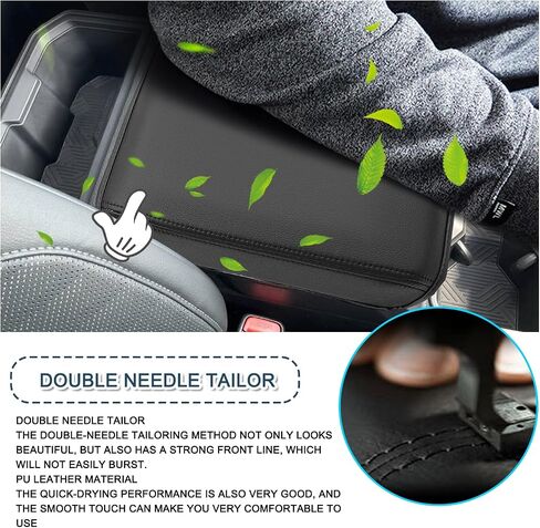 Ruiya for Macan أغطية مسند الذراع Porsche Macan Accessories مركز وحدة التحكم حامي Macan الملحقات الداخلية غطاء وحدة التحكم متوافق مع 2015-2020 2021 2022 2023 Porsche Macan(T/S/GTS) in Kuwait