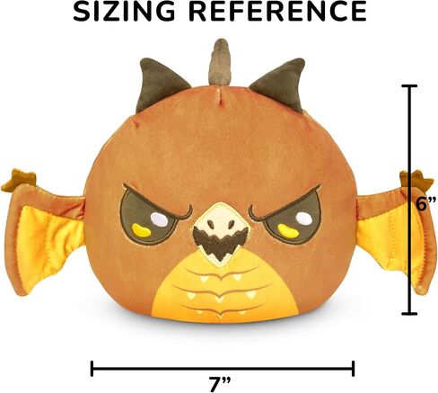 Teeturtle Godzilla Reversible 6" Plushie - Cute Kawaii Soft Stuffed Animal in Saudi Arabia