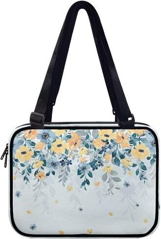 Art Butterfly Bible Bags for Women Moon Print Zipper Book Covers Multifunction Organizer with Adjustable Straps Stylish Bible Carrying Case Pens Bookmarks Documents Phone Holder Pouch in Saudi Arabia