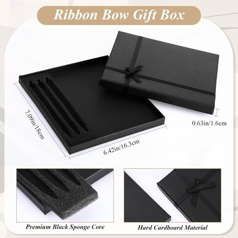 Team Appreciation Gift Set for Employee A6 Leather Journal Notebook Pen with Gift Box Thank You Christmas Gift for Coworker Staff Medical Assistant Teacher Women Men(Black,Thank You) in Kuwait